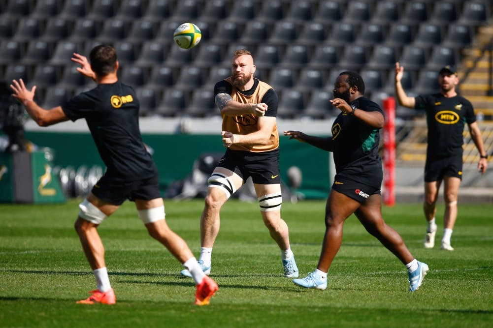 The Springboks are confident their Tests against Ireland will have them in good stead to face the Wallabies. Photo: Getty Images