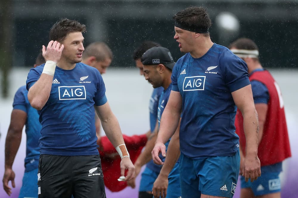 Beauden and Scott Barrett will both start for the All Blacks against England. Photo: Getty Images