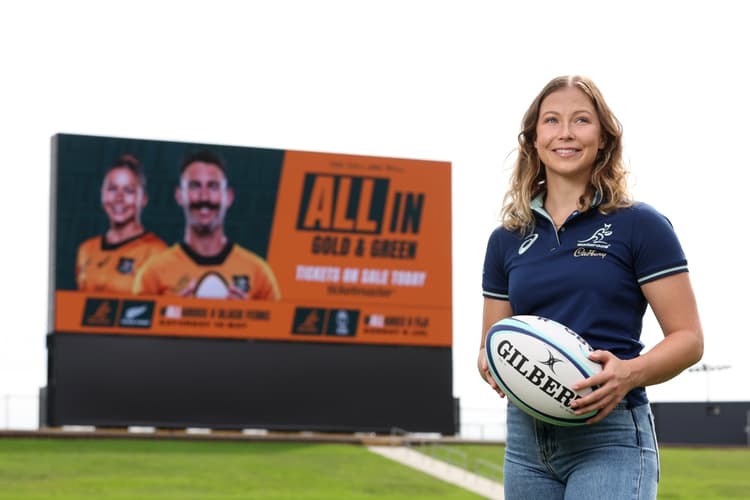 Hunter product Layne Morgan is energised by the Wallaroos' return to Newcastle. Photo: Getty Images