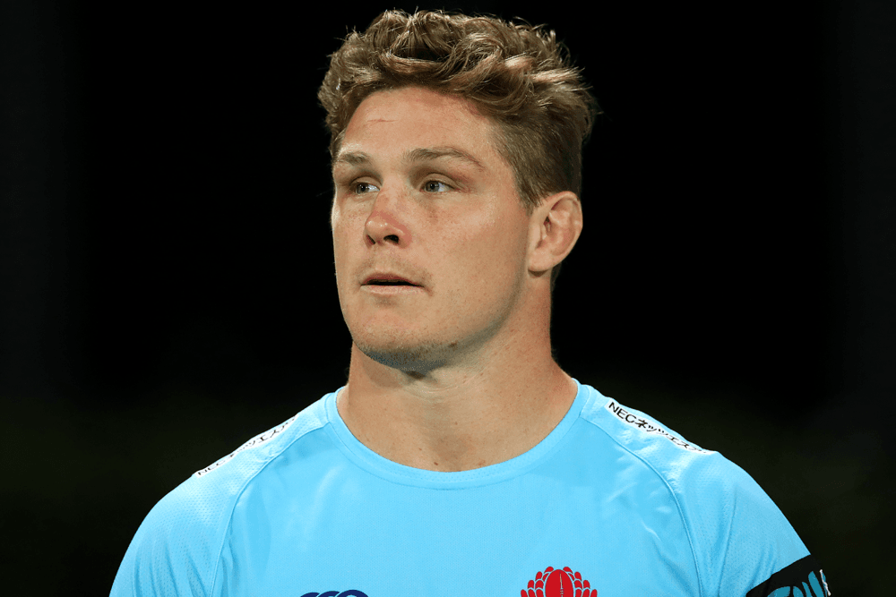 Michael Hooper is focused on the field. Photo: Getty Images