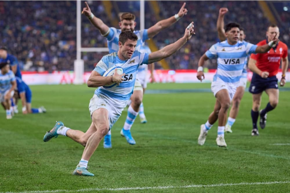 Argentina blew away Italy to take a convincing win. Photo: Getty Images