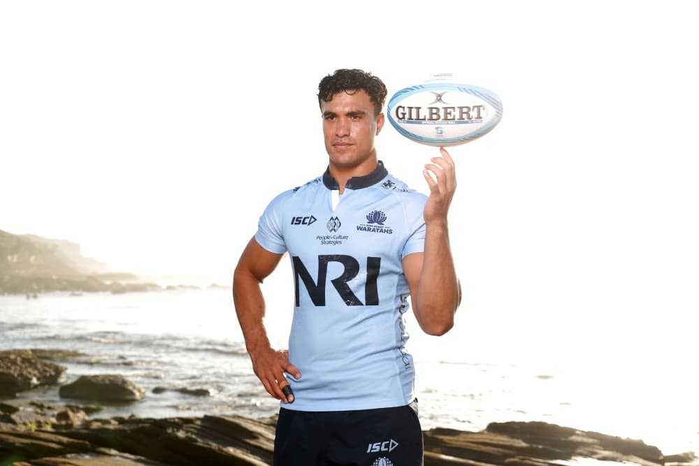 Joseph-Aukuso Suaalii is ready to go for round one against the Highlanders. Photo: Getty Images