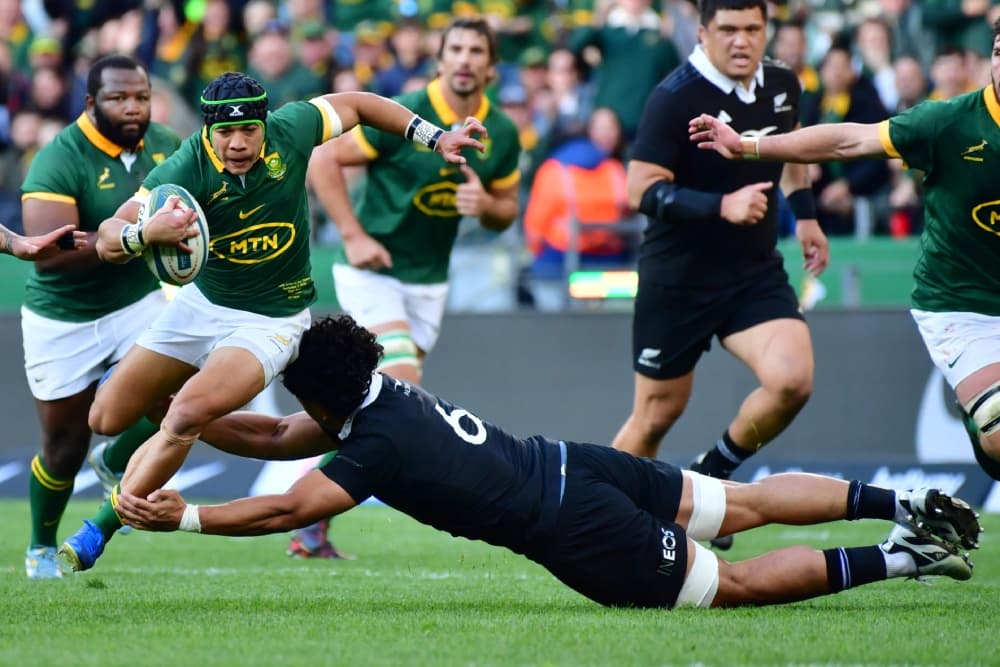 The Springboks face the All Blacks in Cape Town. Photo: Getty Images