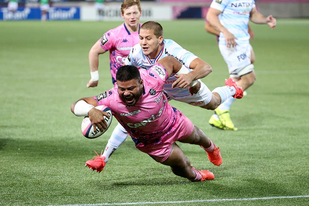 Tolu Latu has been a leading try scorer for Stade Francais. Photo: Getty Images