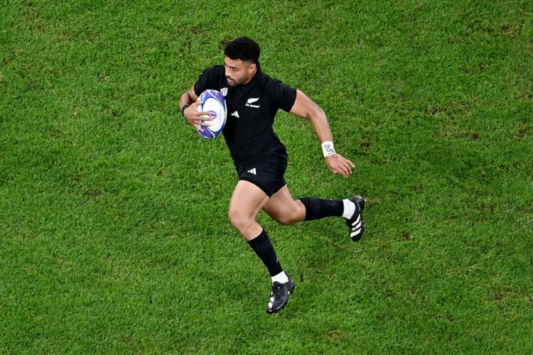 Richie Mo'unga is in Ian Foster's sights for the AUNZ team to face the Lions. Photo: Getty Images