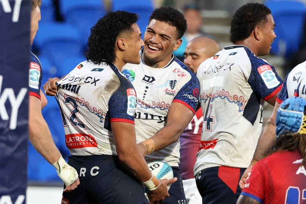 The Melbourne Rebels did enough to come away with victory over Moana Pasifika. Photo: Getty Images