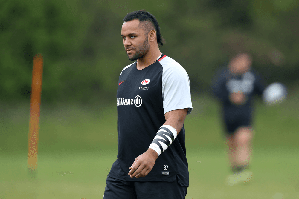 Billy Vunipola has been given a formal warning. Photo: Getty Images