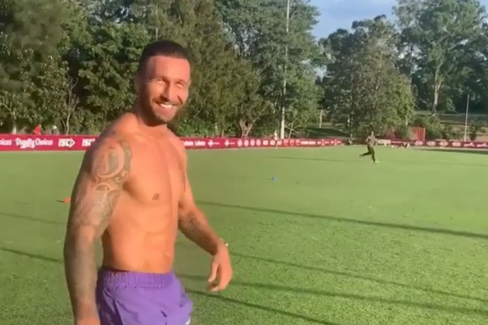 Quade Cooper has done it again. Photo: Instagram