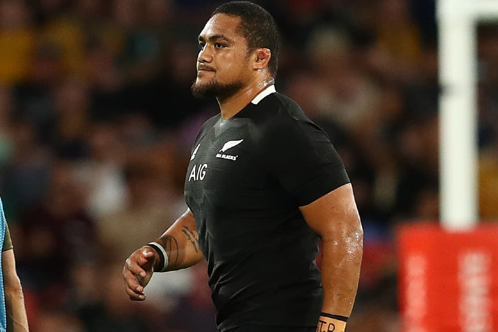 All Blacks prop Ofa Tu'ungafasi will miss the rest of the Tri Nations after being banned for three weeks. Photo: Getty Images