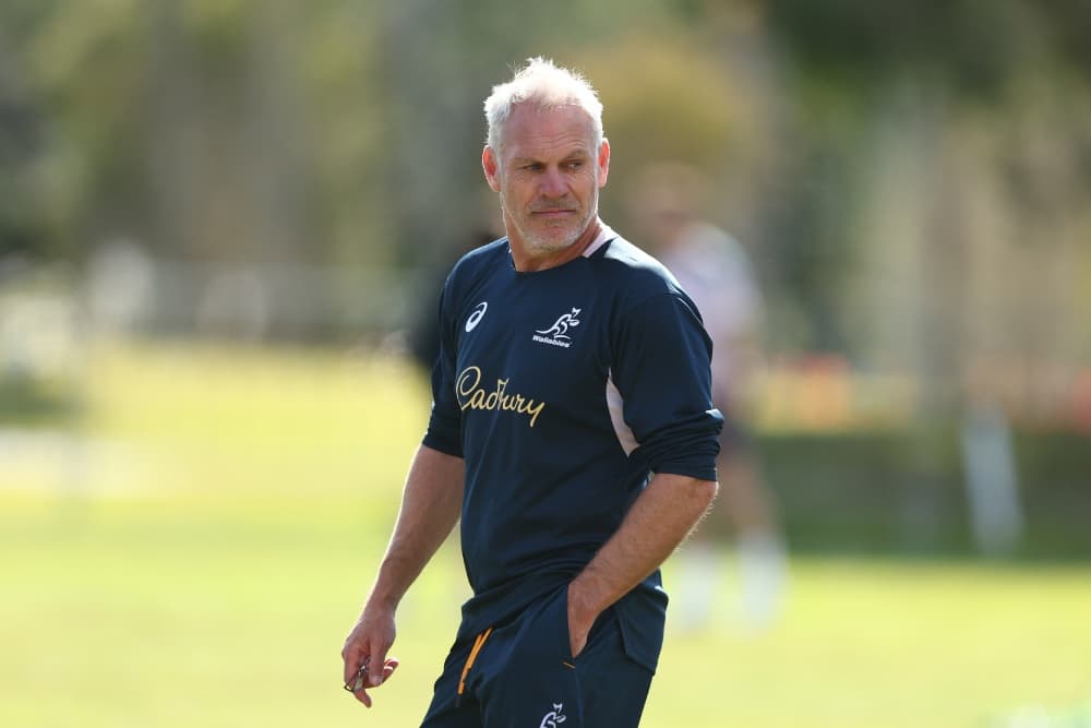 Brad Davis has departed his post as Wallabies assistant. Photo: Getty Images