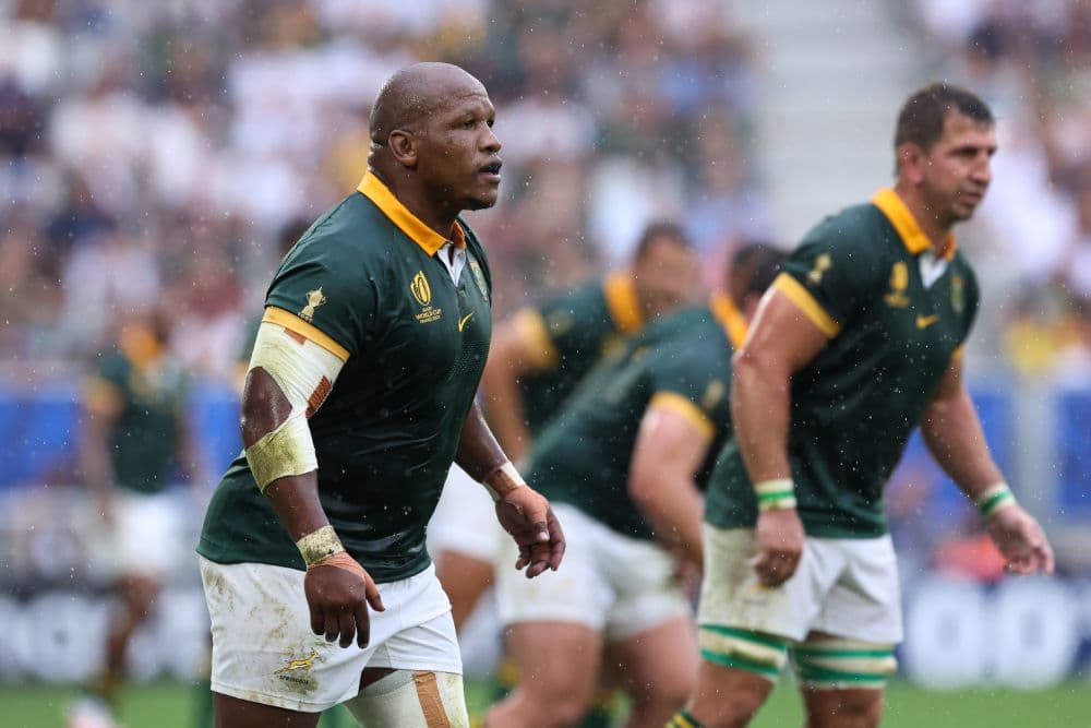 England have until Monday night to lodge a complaint against Mbongeni Mbonambi. Photo: Getty Images