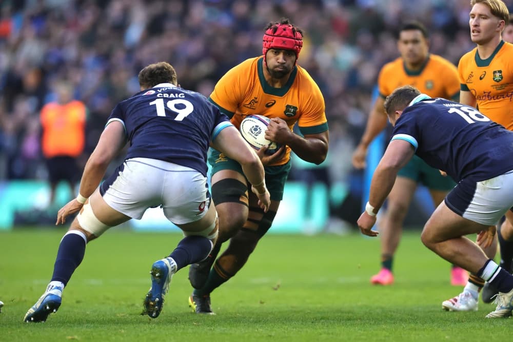 Langi Gleeson is ready to press his claims for the Wallabies. Photo: Getty Images