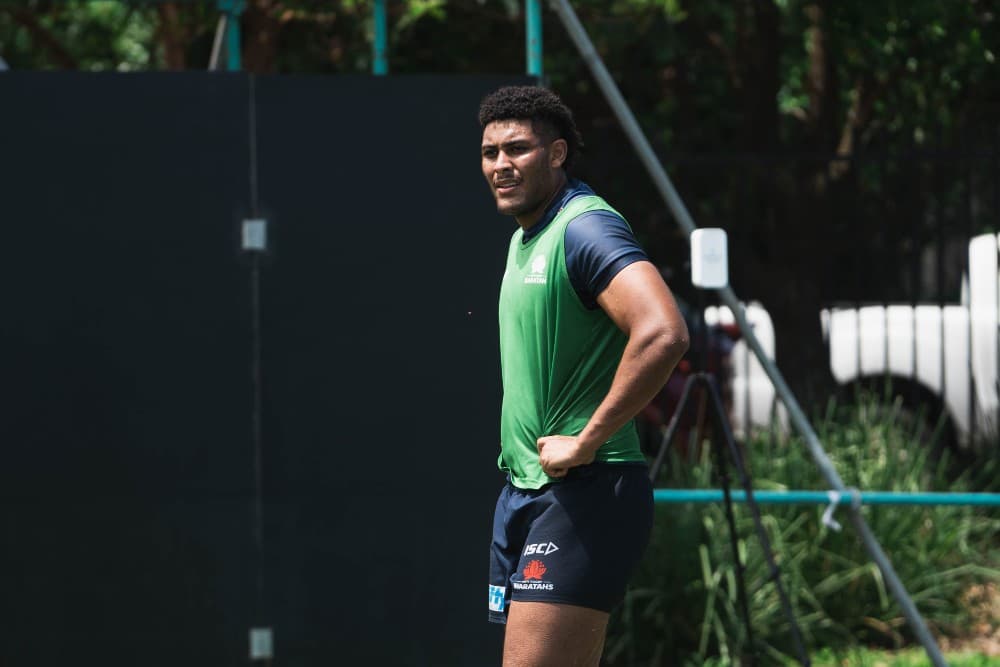 Miles Amatosero is ready to become a Waratah. Photo: Julius Dimataga/Waratahs Media