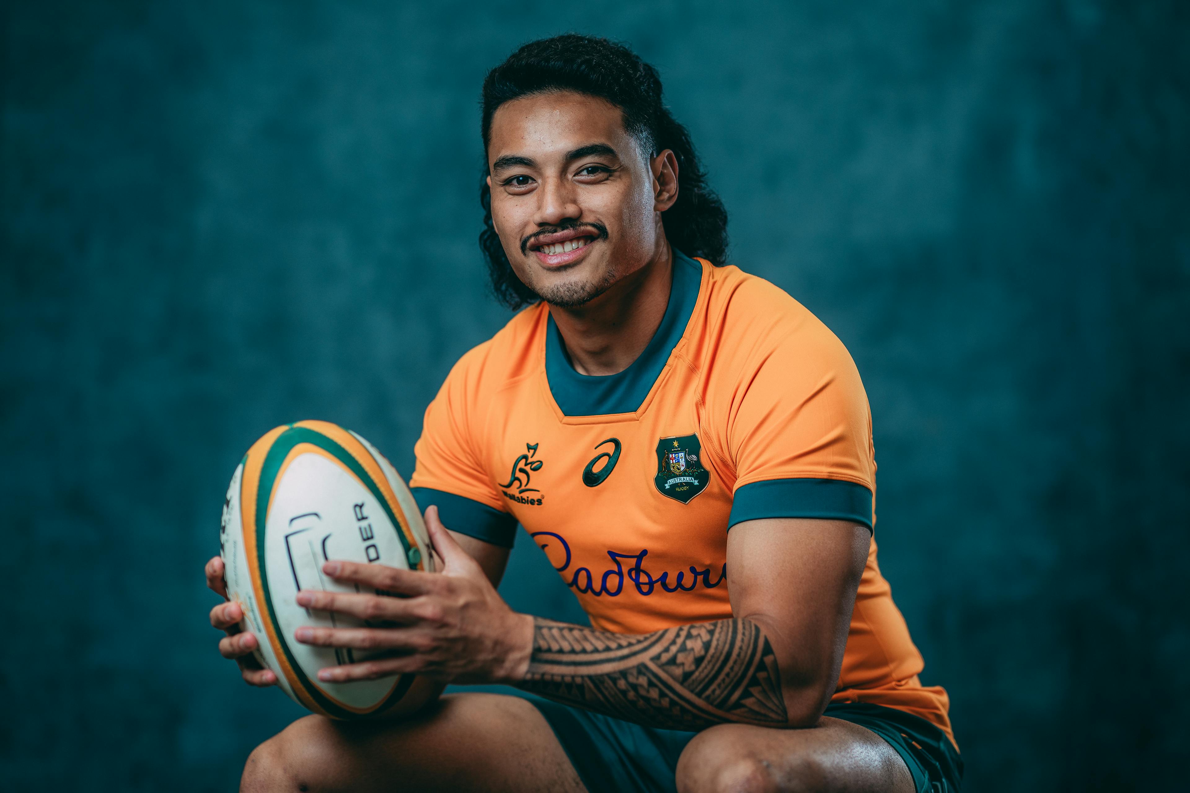 David Feliuai was selected for the first Wallabies squad in 2024 last month.