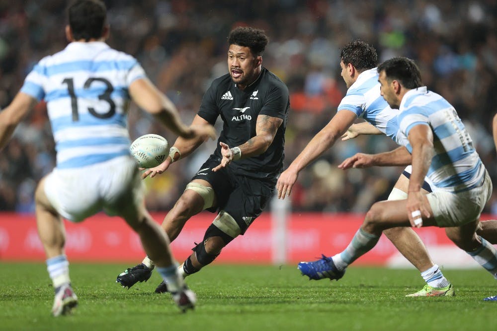 All Blacks captain Ardie Savea will be out for revenge against Argentina in his home city. Photo: Getty Images