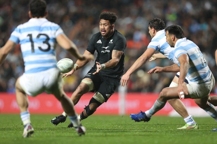 All Blacks captain Ardie Savea will be out for revenge against Argentina in his home city. Photo: Getty Images