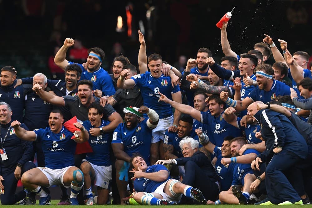 Italy have ended their Six Nations drought. Photo: Getty Images