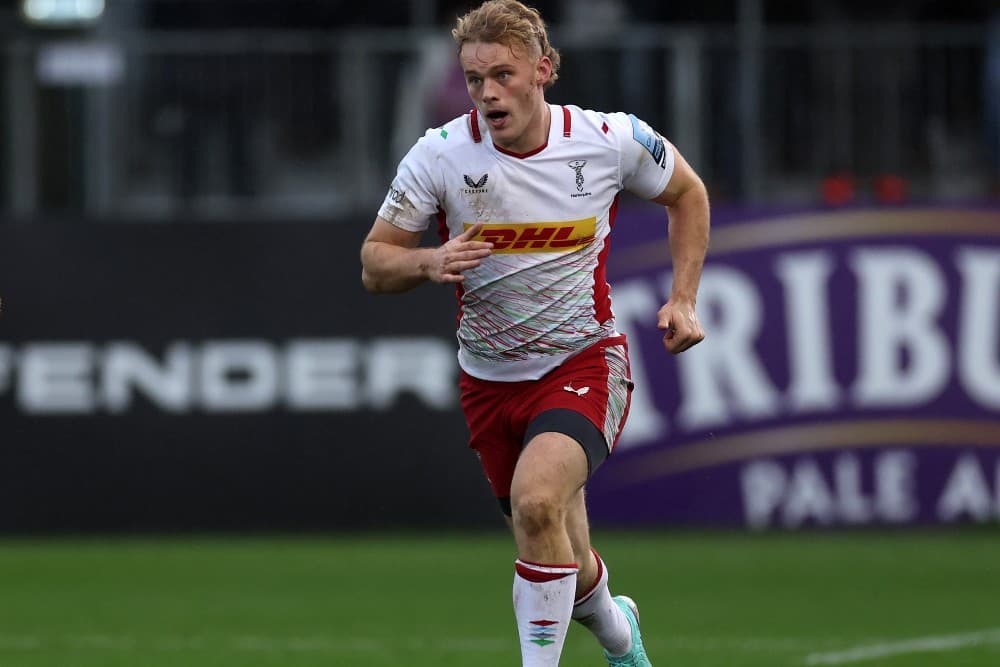 Louis Lynagh delivered an early contender for try of the year. Photo: Getty Images