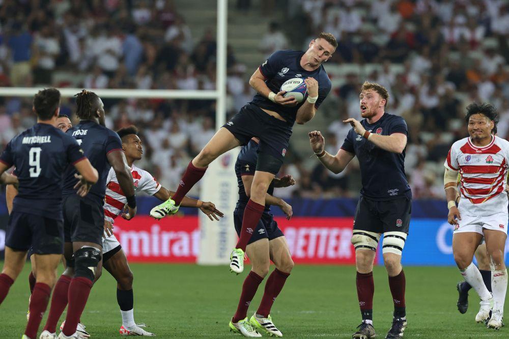 Freddie Steward starts for England against South Africa. Photo: Getty Images