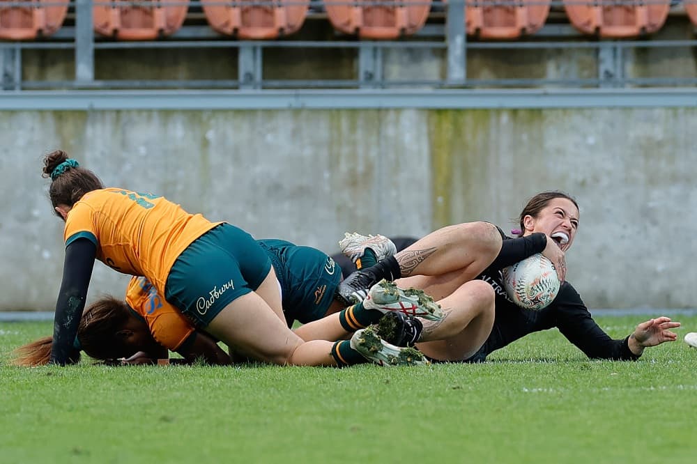 The Wallaroos went down to the Black Ferns. Photo: Getty Images