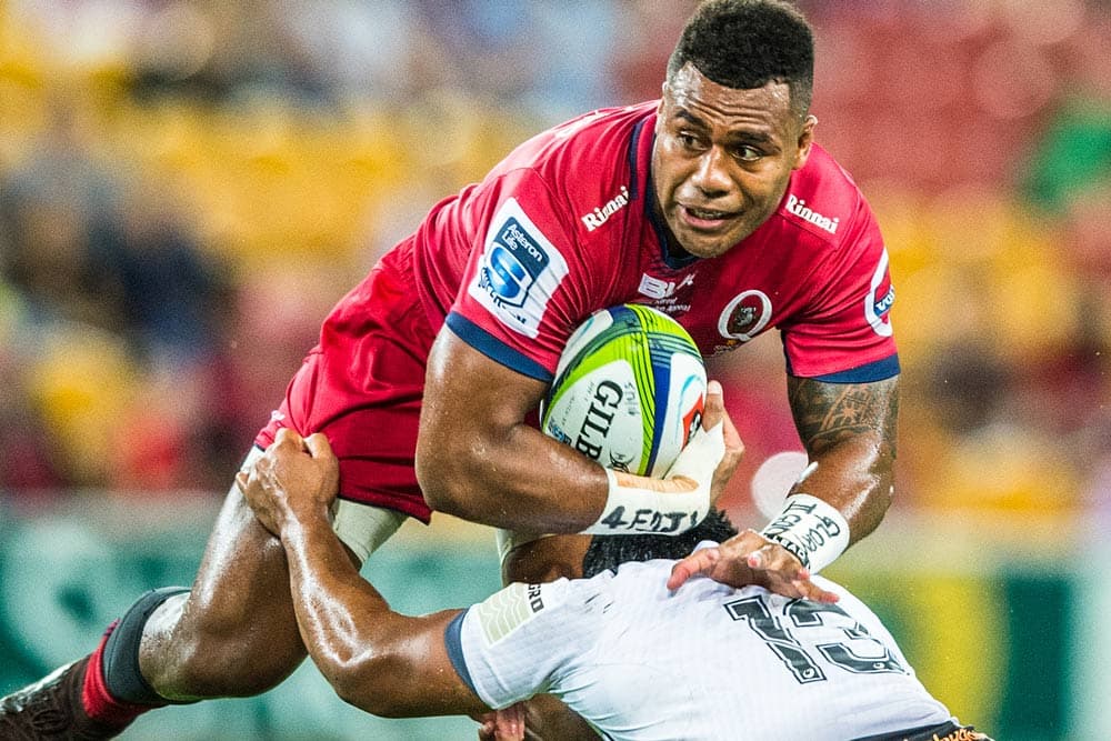 Samu Kerevi is staying in Queensland. Photo: ARU Media/Stu Walmsley