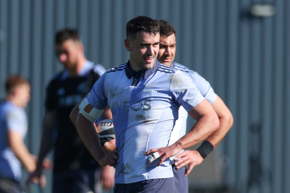 Will Jordan makes his return for the All Blacks after extensive injury layoff. Photo: Getty Images