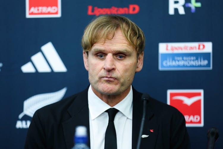 Scott Robertson reflects on his first loss as All Blacks coach. Photo: Getty Images