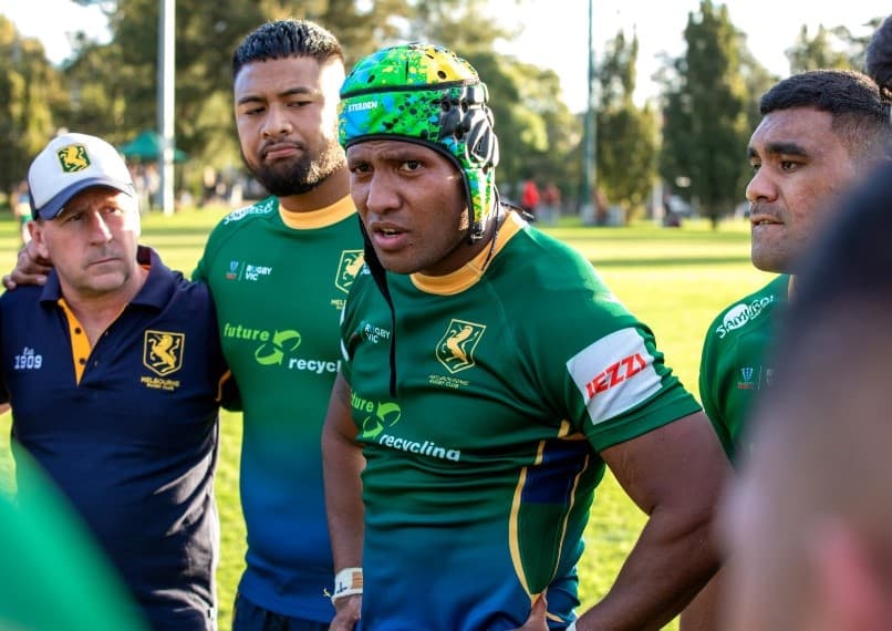 Maciu Nabolakasi of the Melbourne Unicorns 