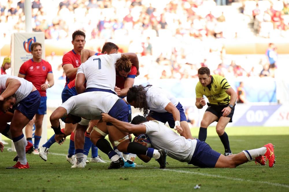 Samoa were too strong for Chile. Photo: Getty Images