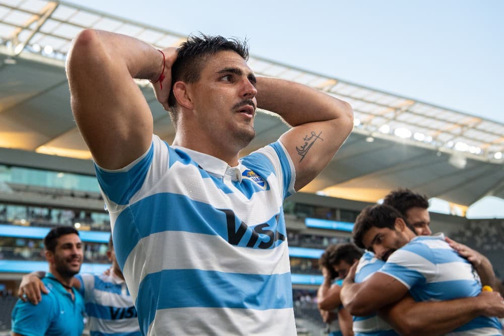 Pablo Matera remains the Argentinian captain despite being stood down for the Pumas' final Test. Photo: Stuart Walmsley/Rugby Australia