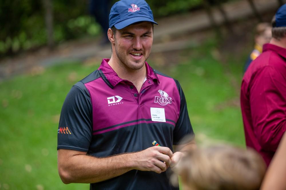 Liam Wright believes it's crucial for the Reds to give back to the community as part of their 'Reds to Regions' Tour. Photo: Getty Images