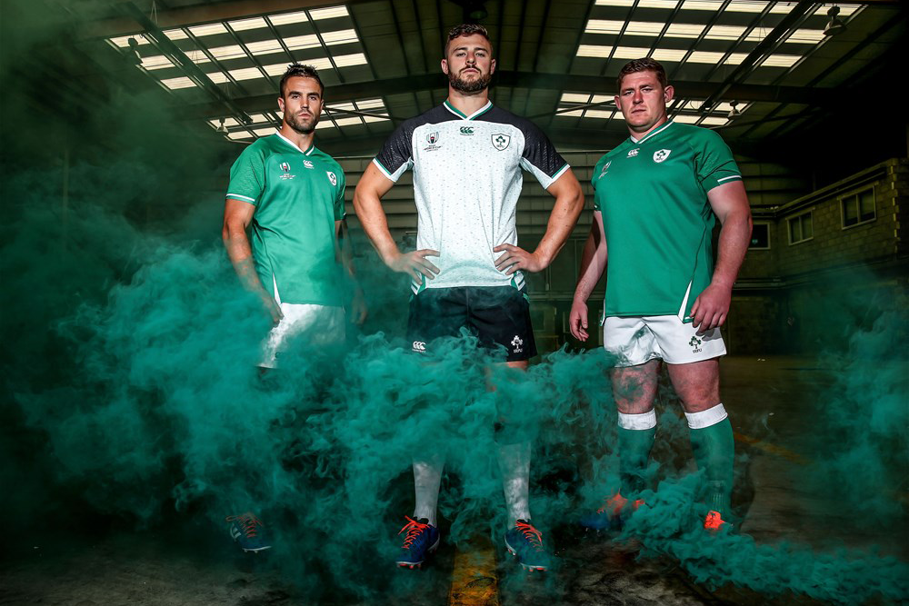 Ireland has unveiled its World Cup Jersey. Photo: INPHO/Dan Sheridan
