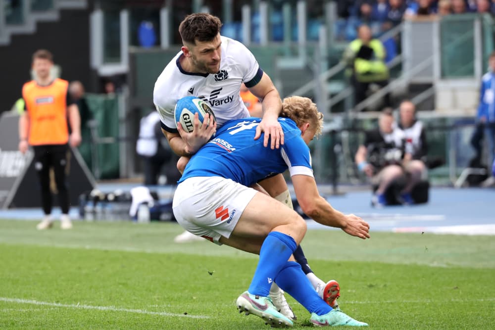 Louis Lynagh had a dream debut for Italy. Photo: Getty Images