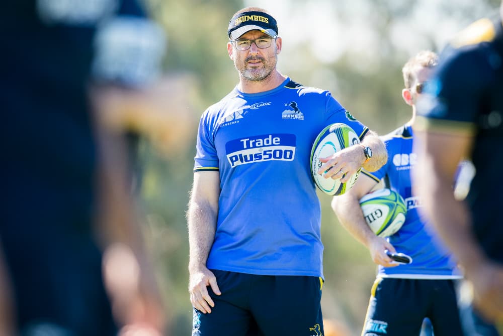 The Brumbies have kept their off-field team together in 2020. Photo: RUGBY.com.au/Stuart Walmsley