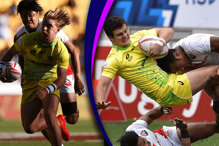 Tate McDermott and Dylan Pietsch started their careers in Wellington Sevens