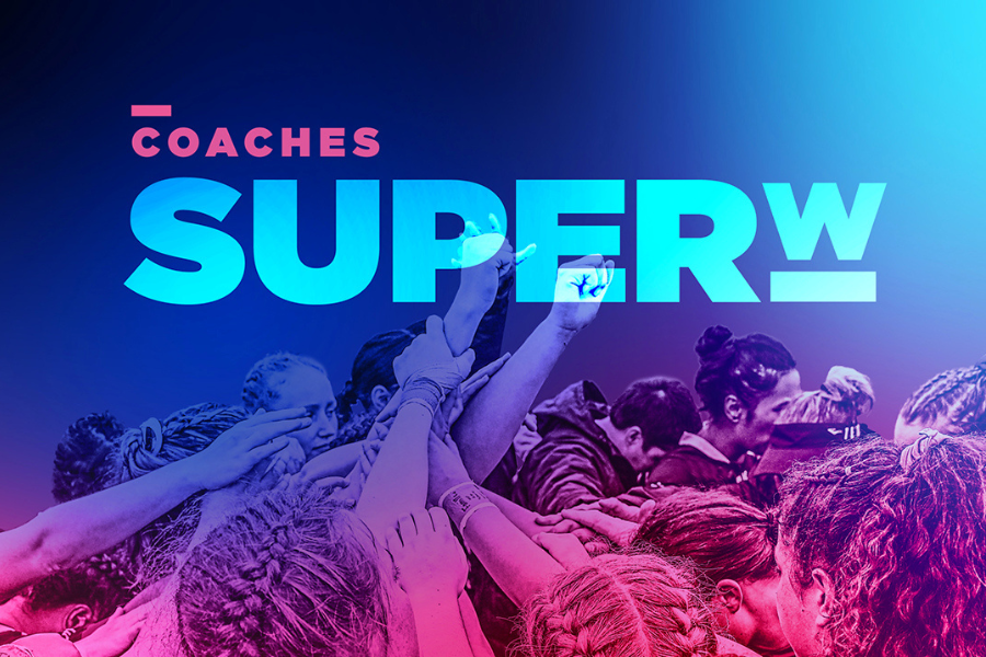 Your 2023 Rebels Super W coaches: Jason Rogers, Silei Etuale and Luke Crameri.