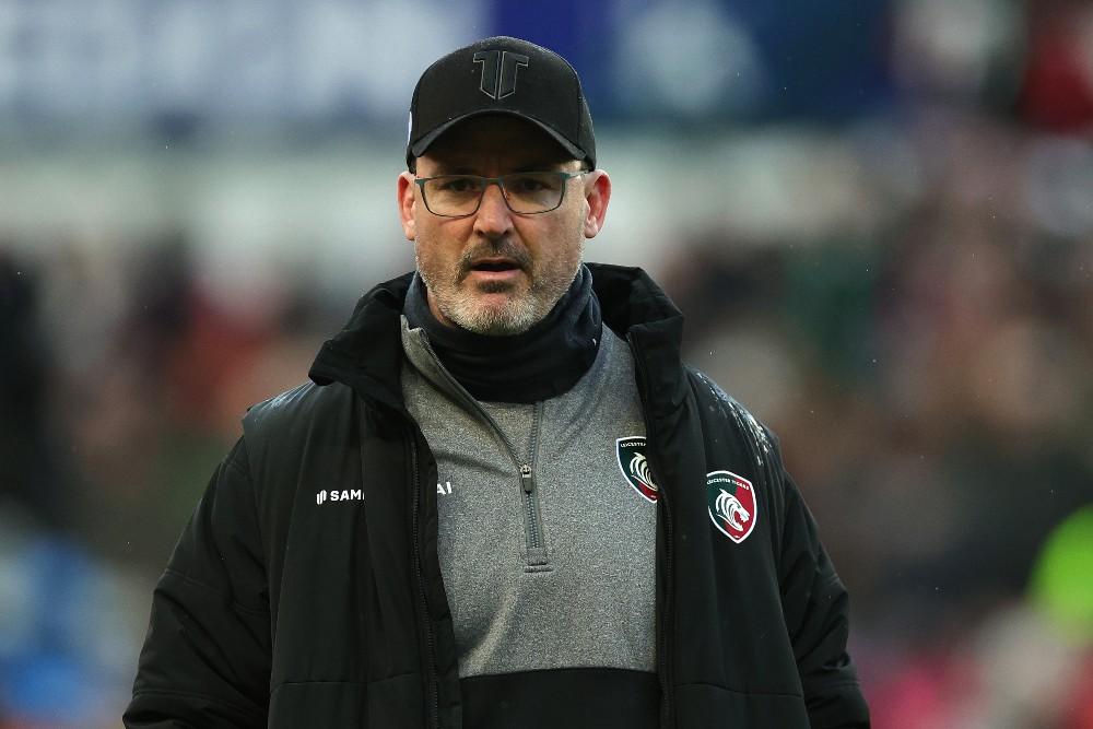 Dan McKellar has been sacked as coach of top English club Leicester. Photo: Getty Images