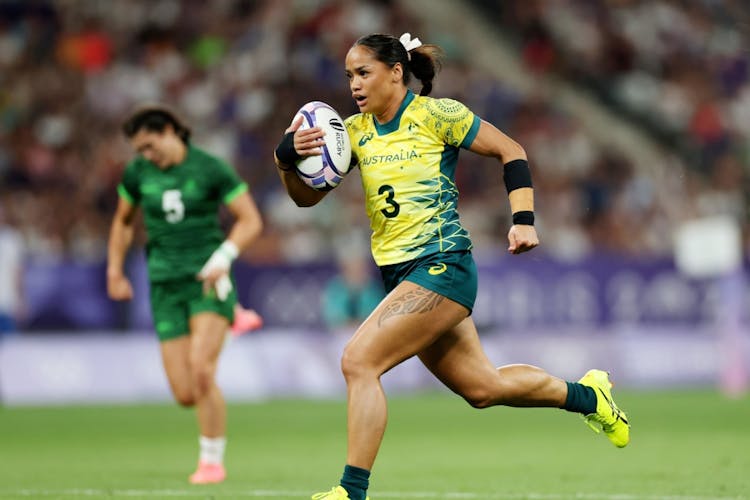 Australia has strolled into the Olympic semi-finals at the Stade de France. Photo: Getty Images