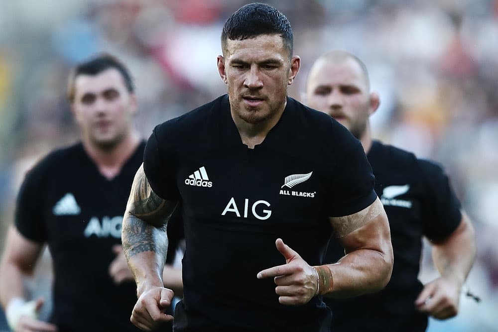 Sonny Bill Williams has been named in the All Blacks squad the Bledisloe clashes despite the fact he will miss the first game in Perth. Photo: Getty Images 