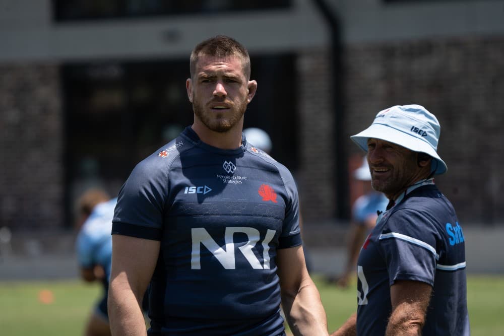 Fergus Lee-Warner is proud to live out his dream with the Waratahs. Photo: Getty Images