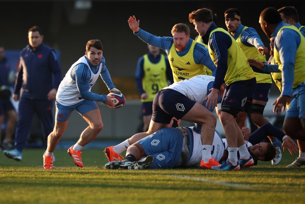 England's Tommy Freeman insists they can contain France megastar Antoine Dupont. Photo: AFP