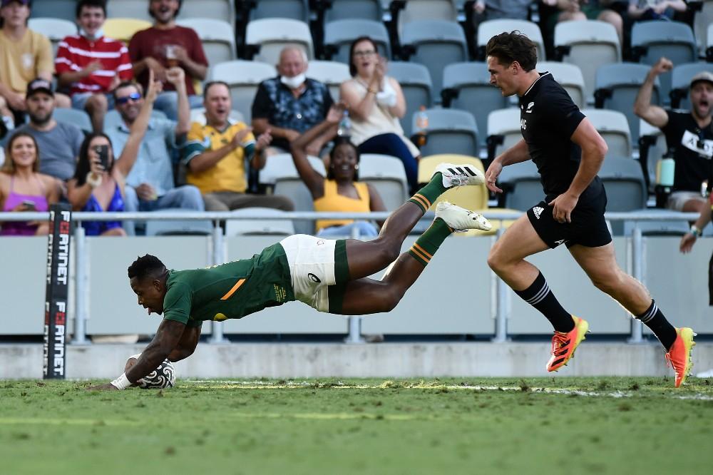 South African 2019 World Cup winner Sibusiso Nkosi has been banned for three years. Photo: Getty Images