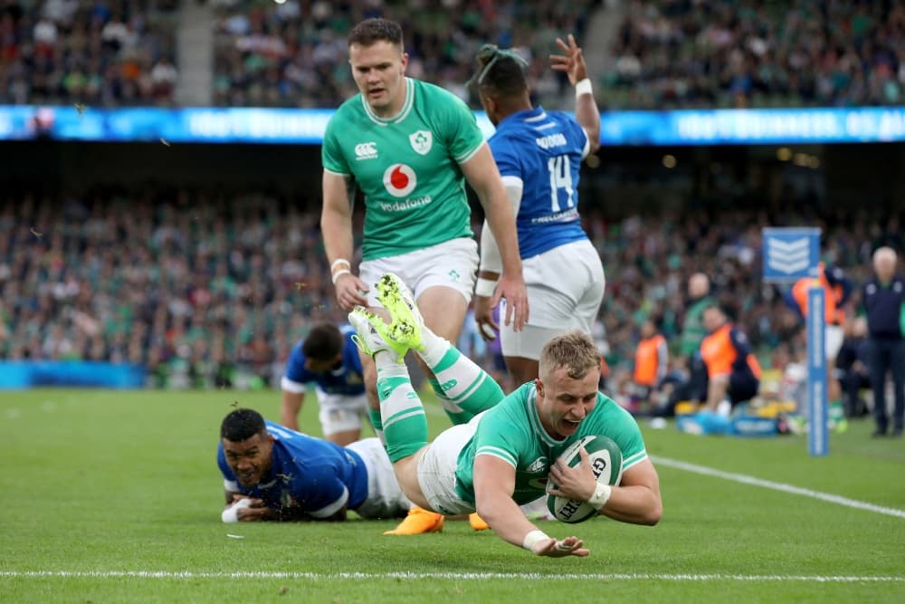 Ireland shrugged off some injury concerns to defeat Italy. Photo: AFP