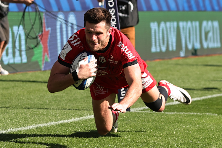Scottish fullback Blair Kinghorn dominated for Toulouse. Photo: Getty Images